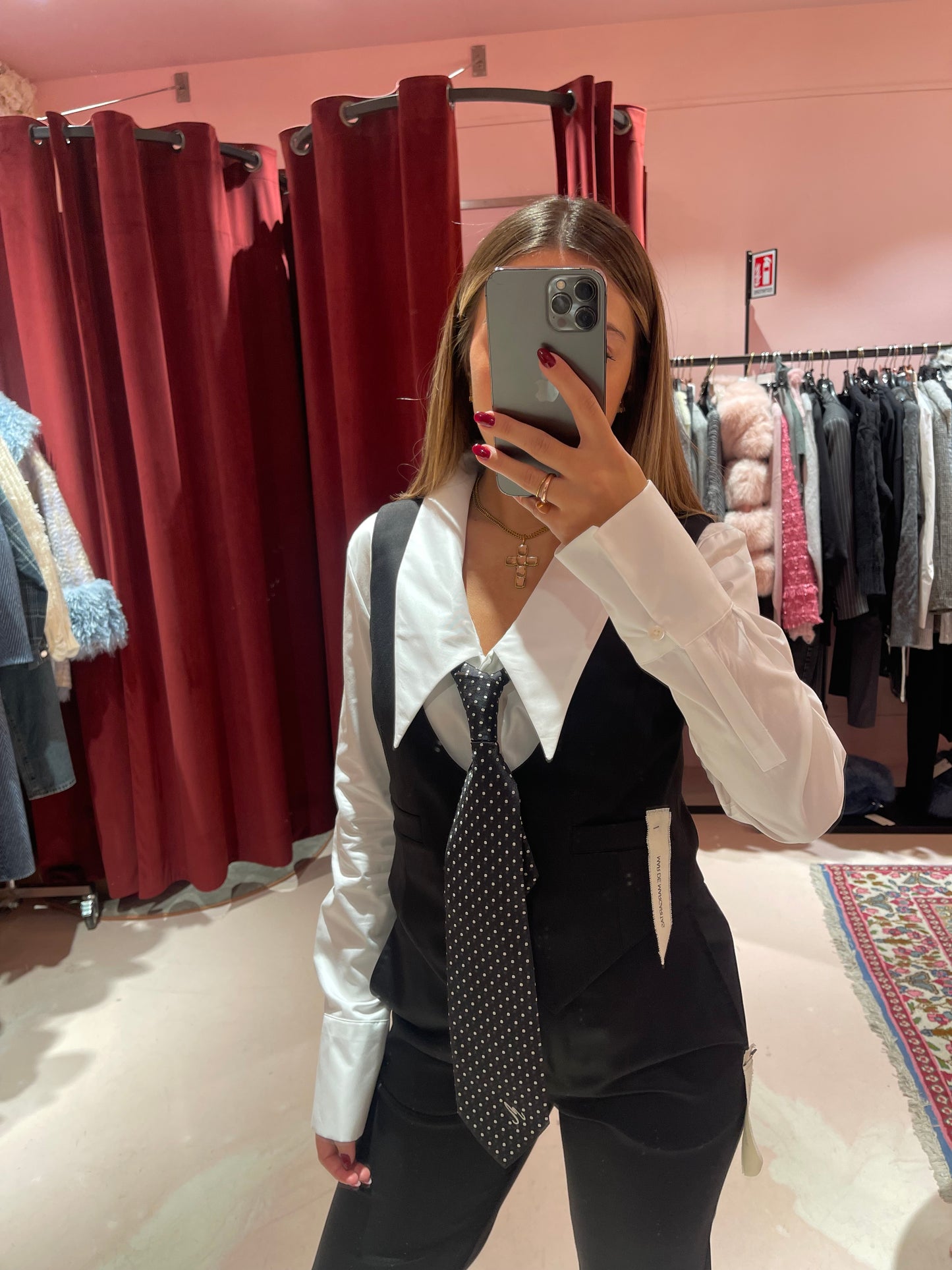 Lily - Camicia Con Scollo Profondo • Bianco Mar de Margaritas