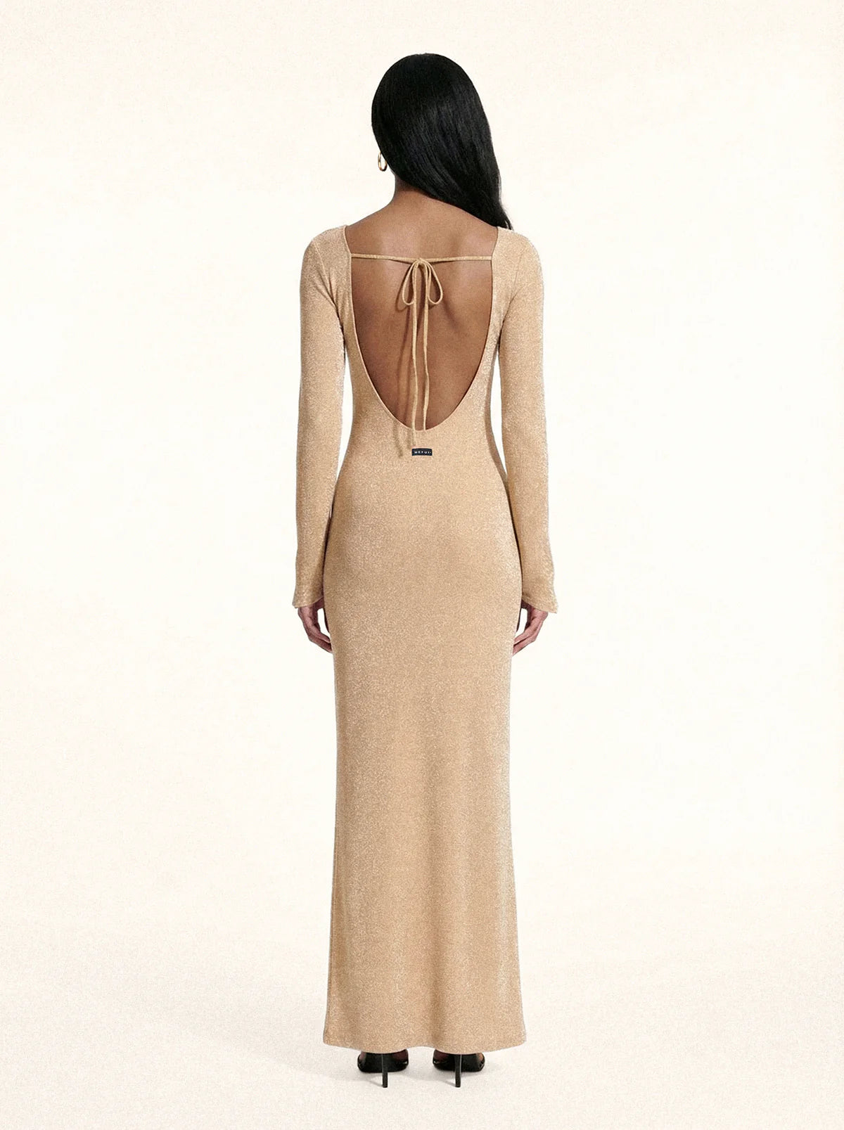 Vestito lungo Donna Me fui Gold Me Fui