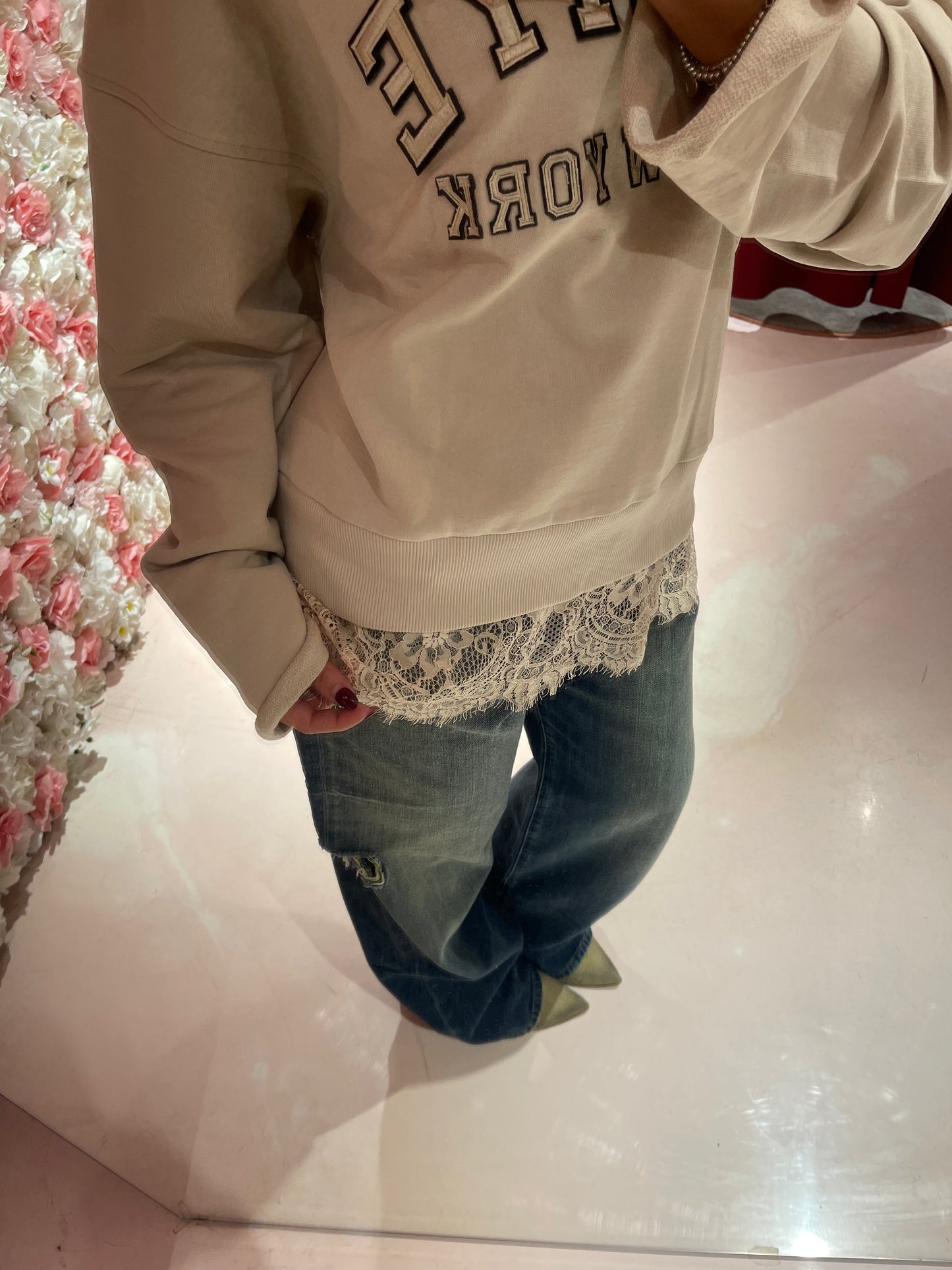 Sweatshirt lace urba Aniye By