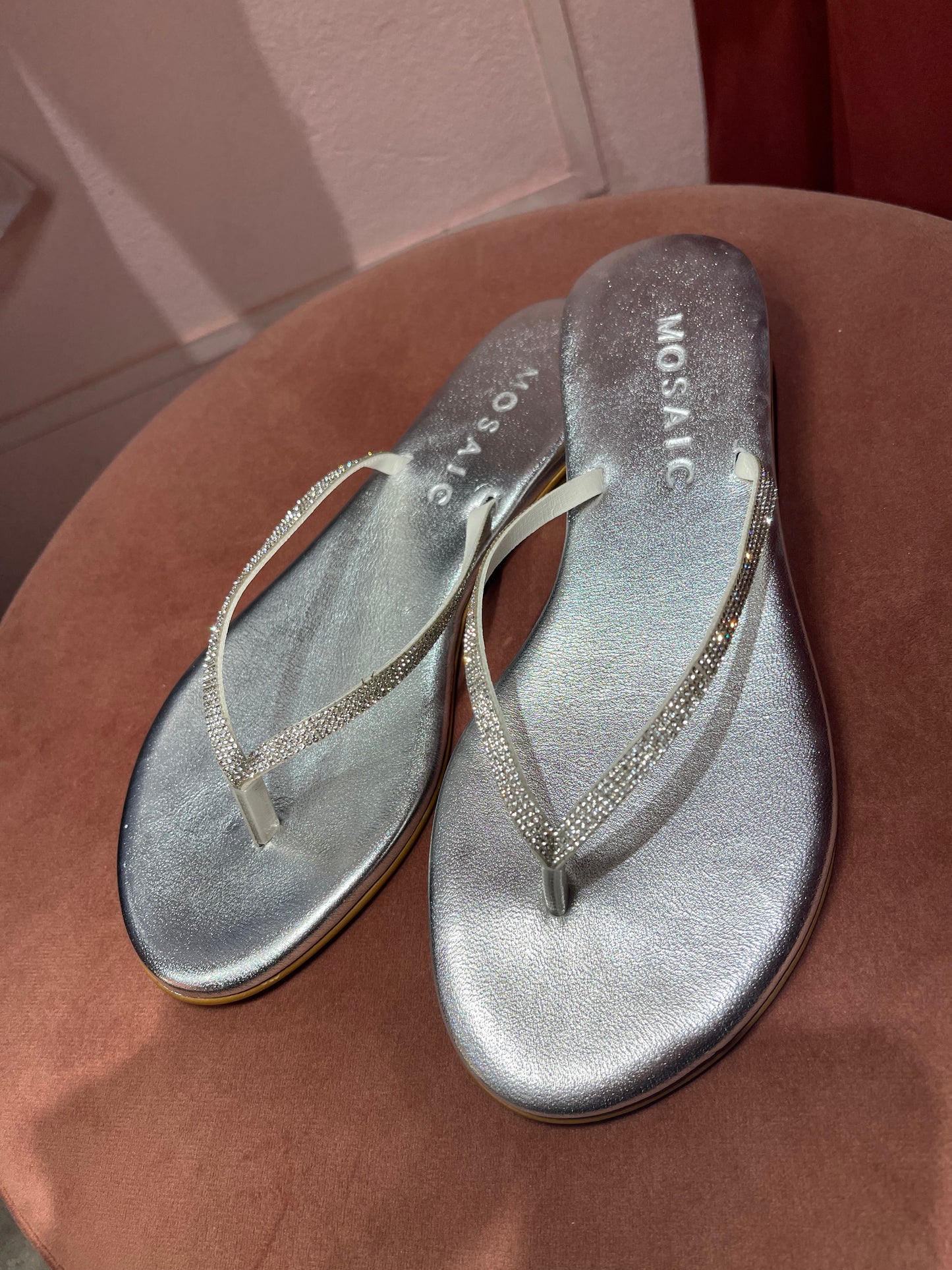 Infradito Beatriz Silver