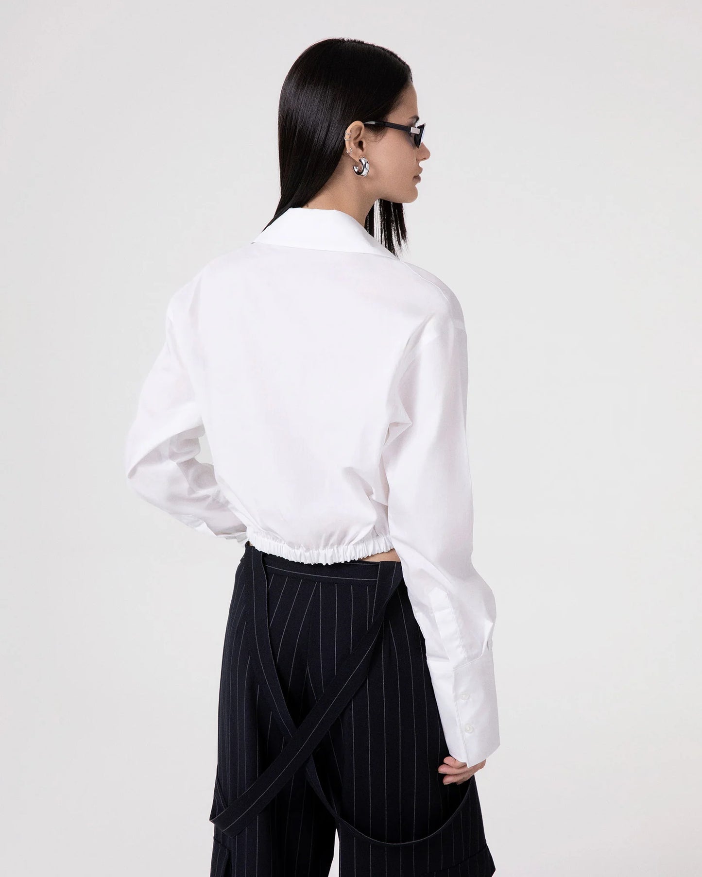Camicia corta con elastico al fondo e polso alto rigirato Hinnominate