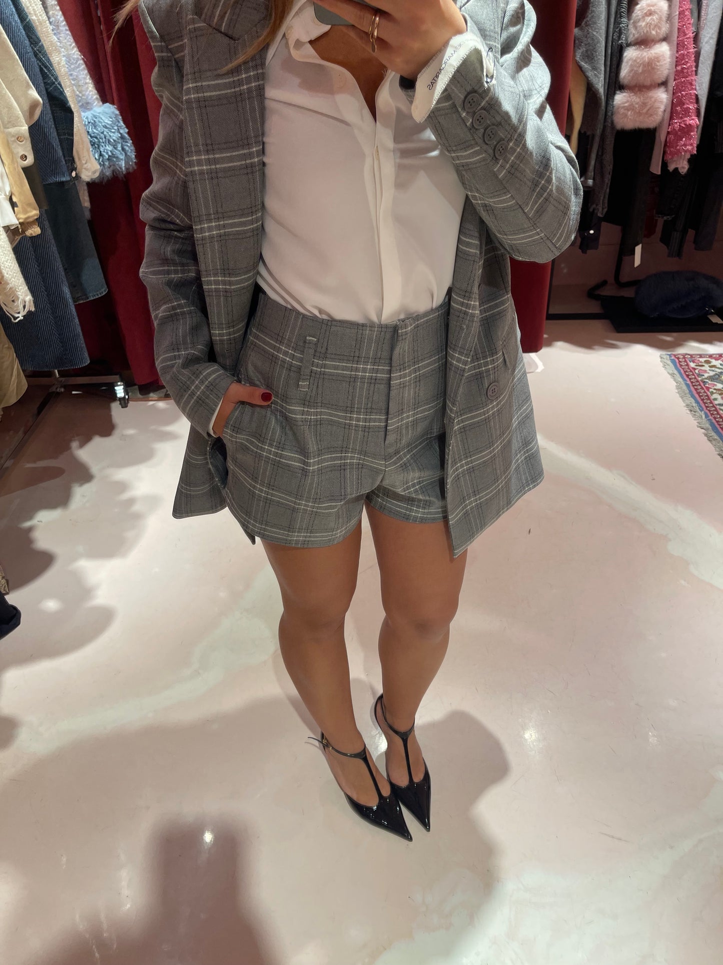 Ardesia - Short Vita Alta • Grigio Mar de Margaritas