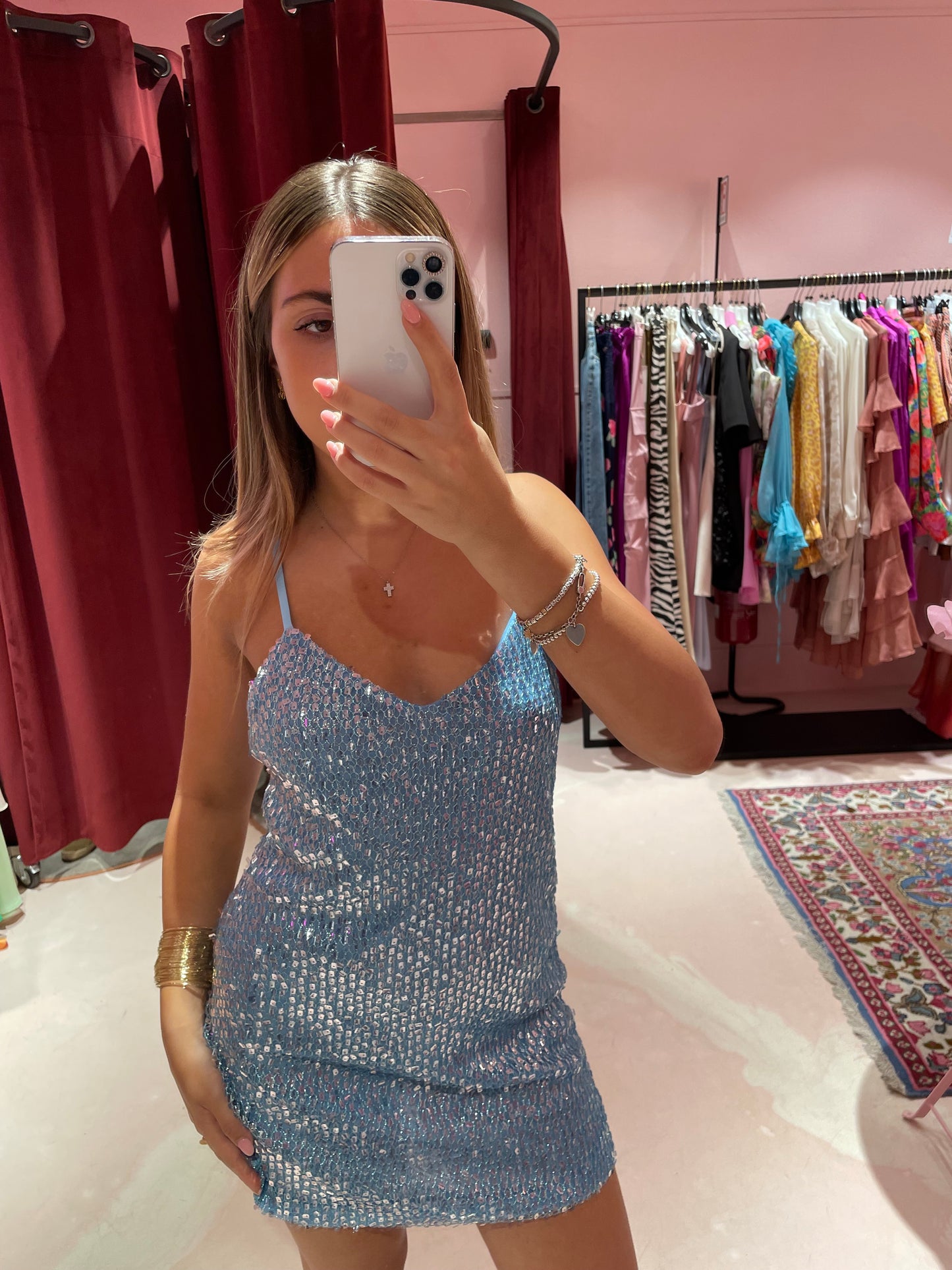 Mini dress Net Silence Limited