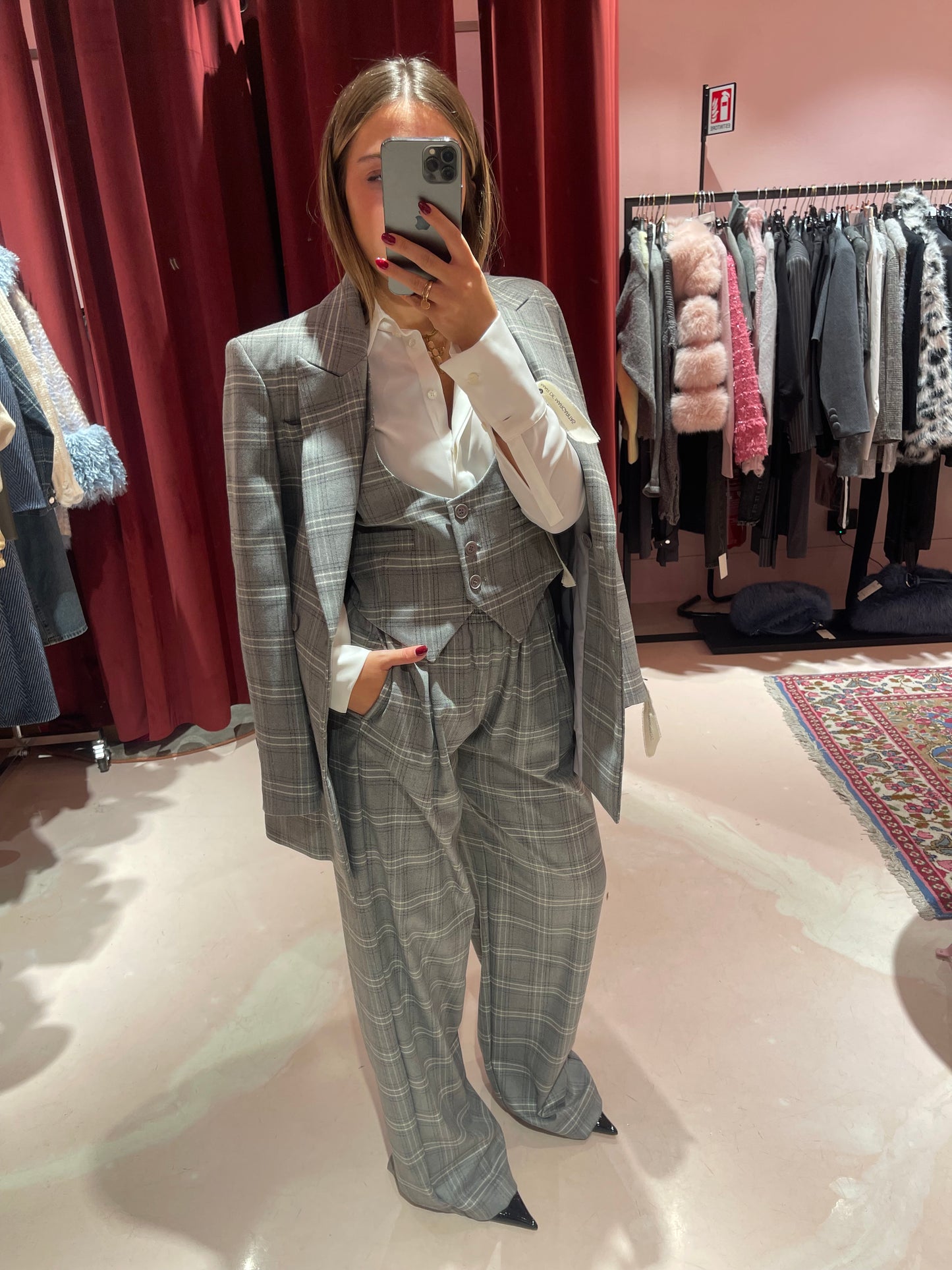 Norah - Blazer Doppiopetto • Grigio Mar de Margaritas