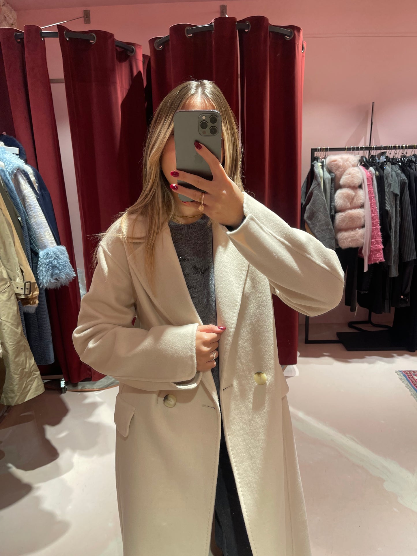 Cappotto panno Silence Limited