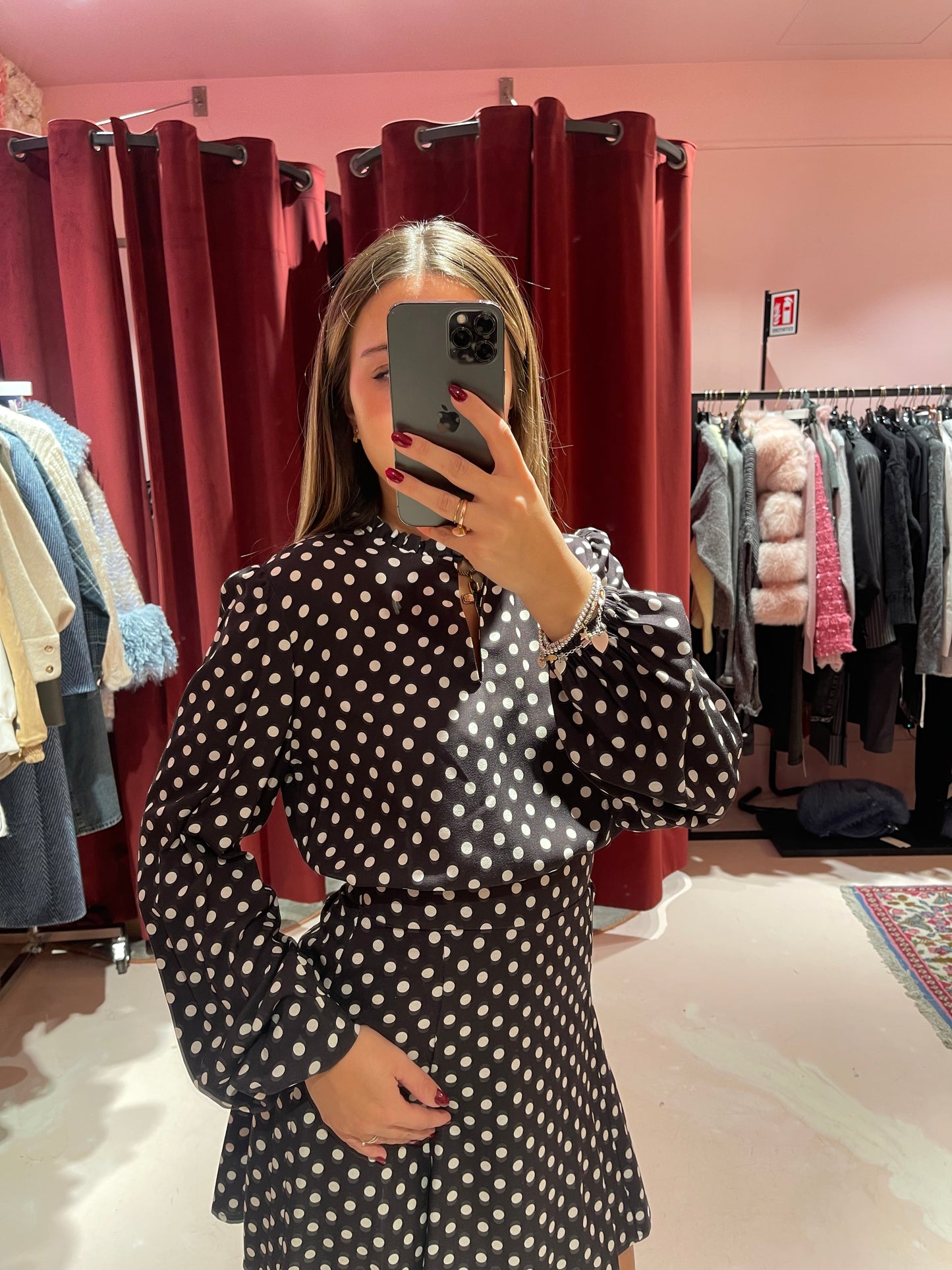 Garlene - Camicia A Lupetto • Pois Medio Moro Mar de Margaritas