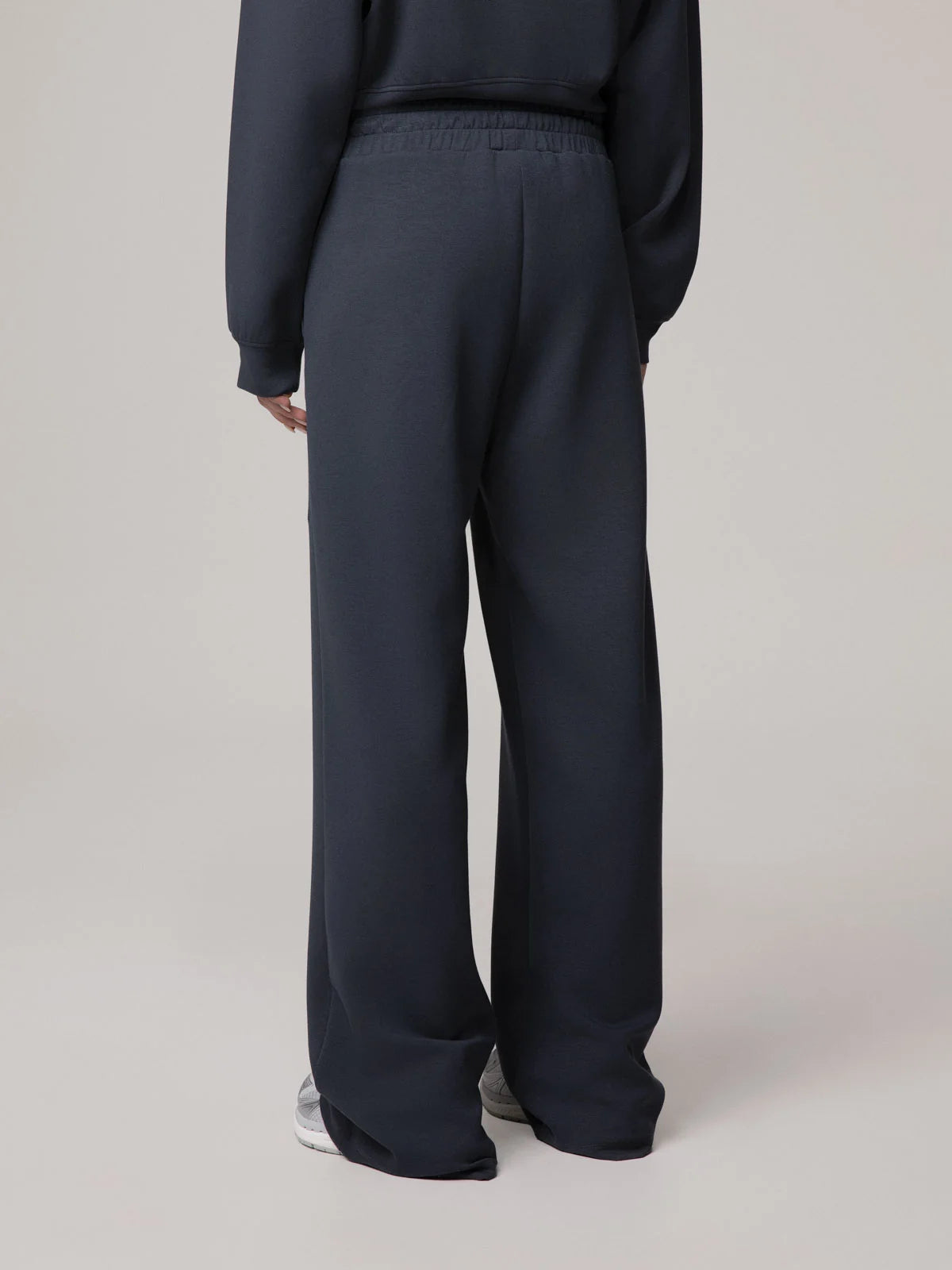 Pantalone a palazzo in viscosa ferro Hinnominate