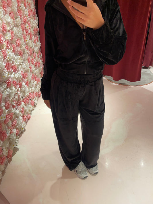 Pantalone In Cinglia Con Pences • Nero HINNOMINATE