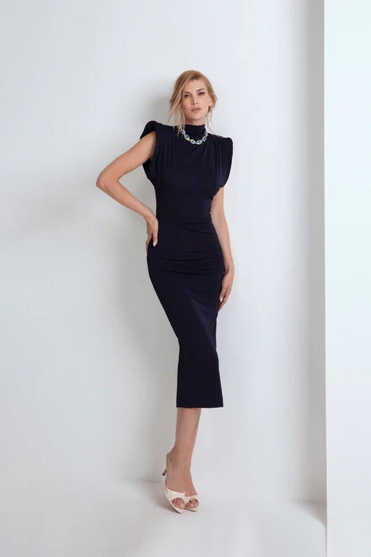 ABITO TUBINO LUNGO CON RICAMO GIOIELLO ODI ET AMO