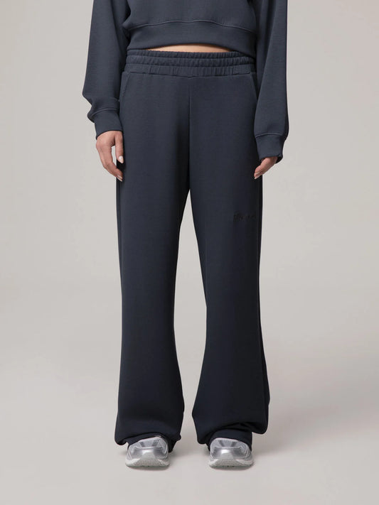 Pantalone a palazzo in viscosa ferro Hinnominate