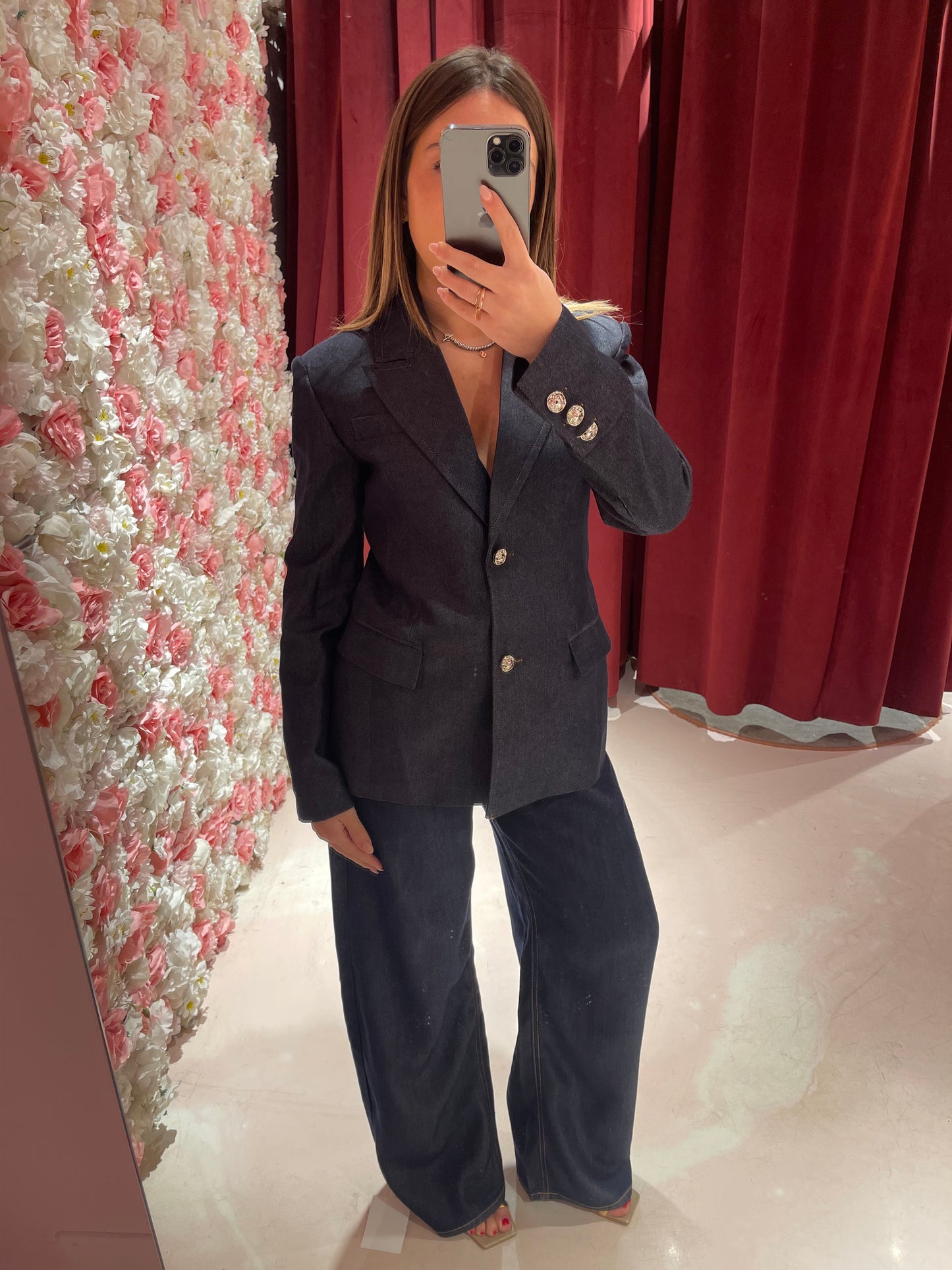 Blazer Denim scuro gl