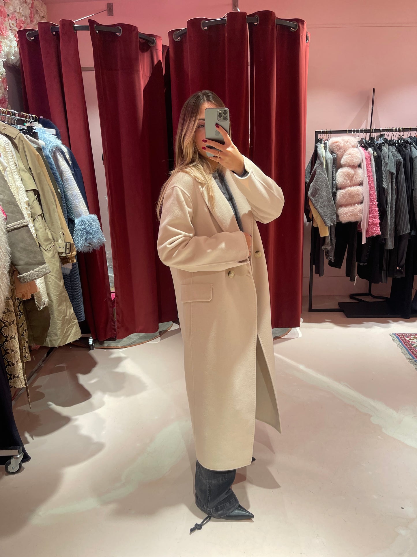 Cappotto panno Silence Limited