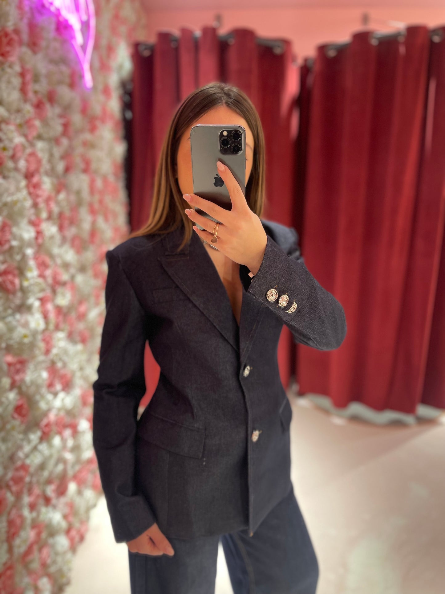 Blazer Denim scuro gl