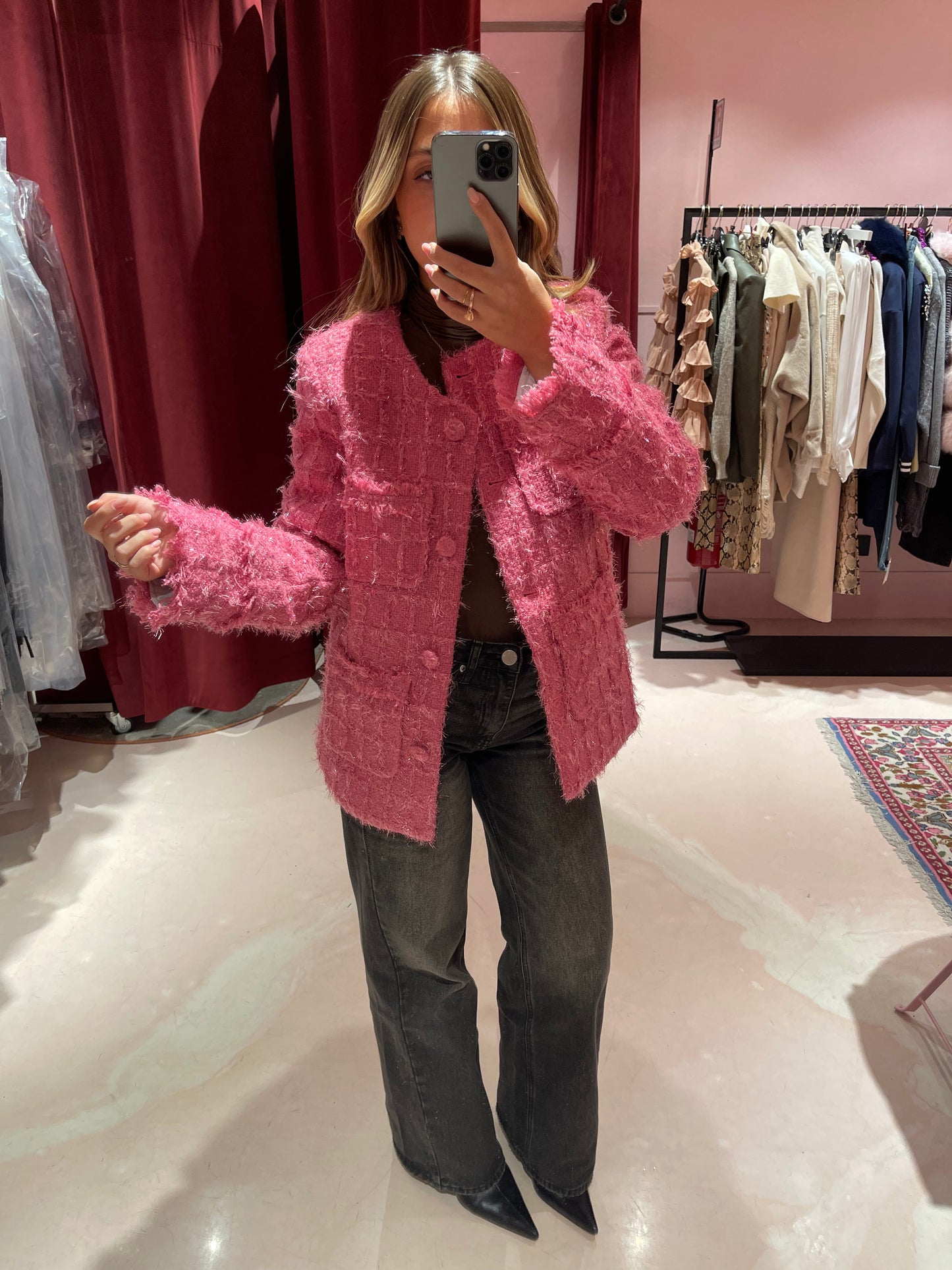 Giacca boucle imbottita Mesola Odi odi