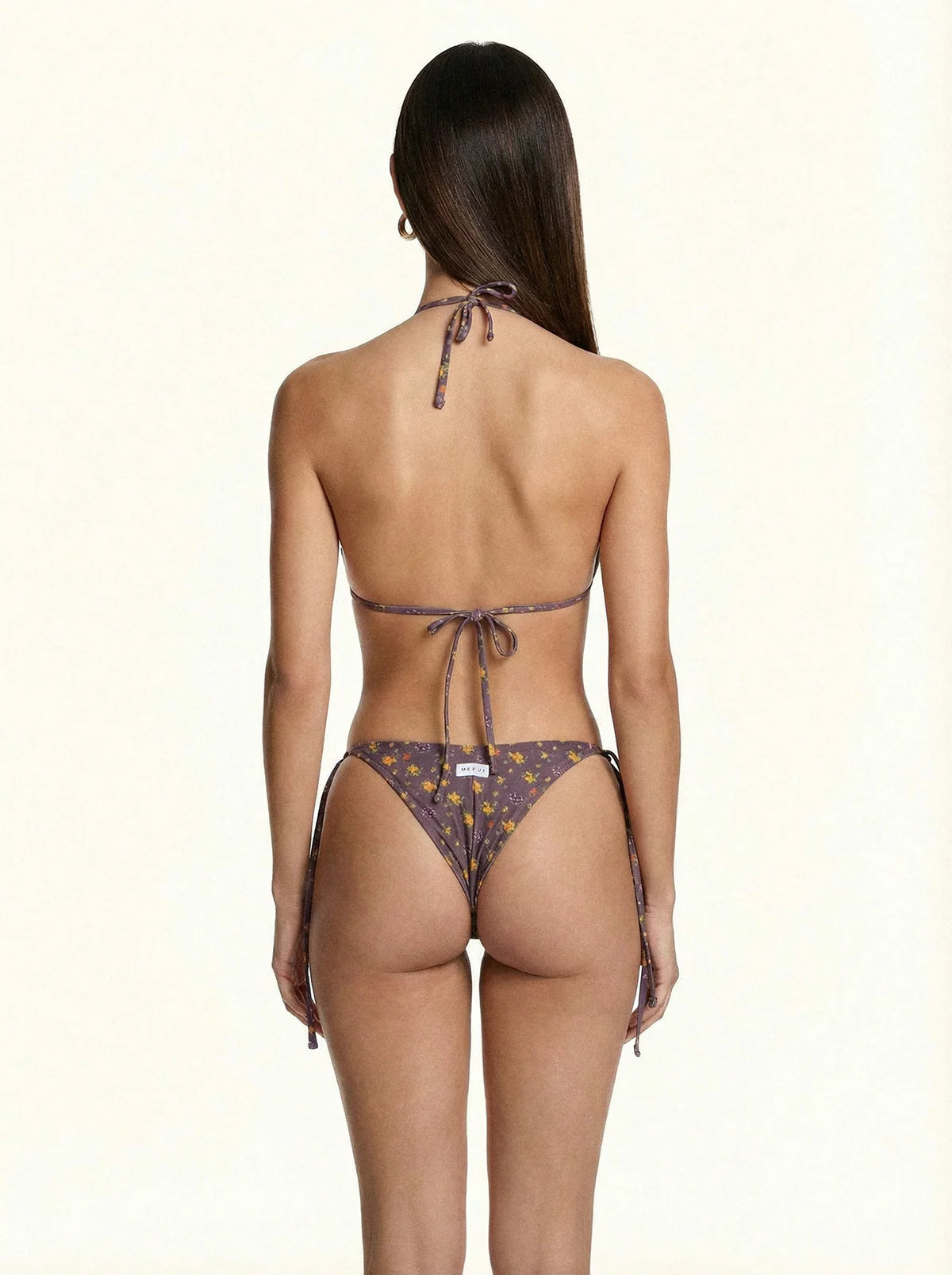Bikini Donna Me fui Triangolo con Slip regolabile Fantasia Me Fui