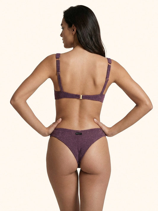 Slip fisso Donna Me Fui Bordeaux