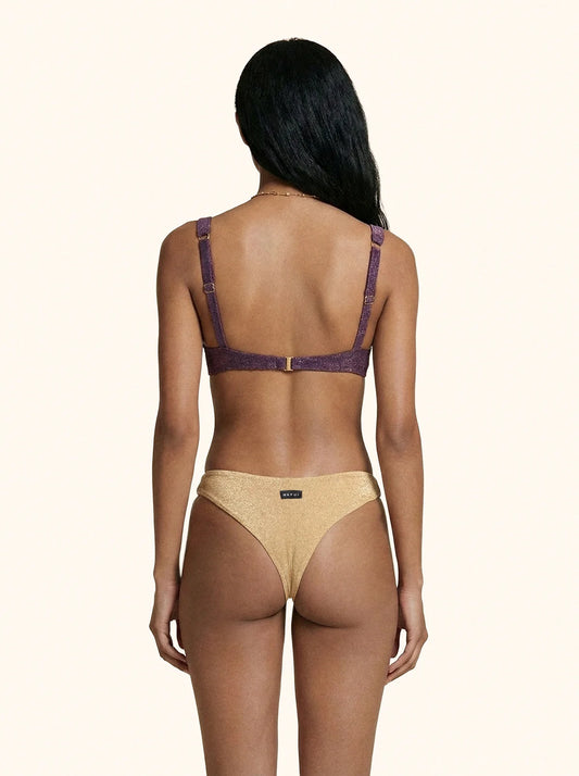 Slip fisso Donna Me Fui Gold