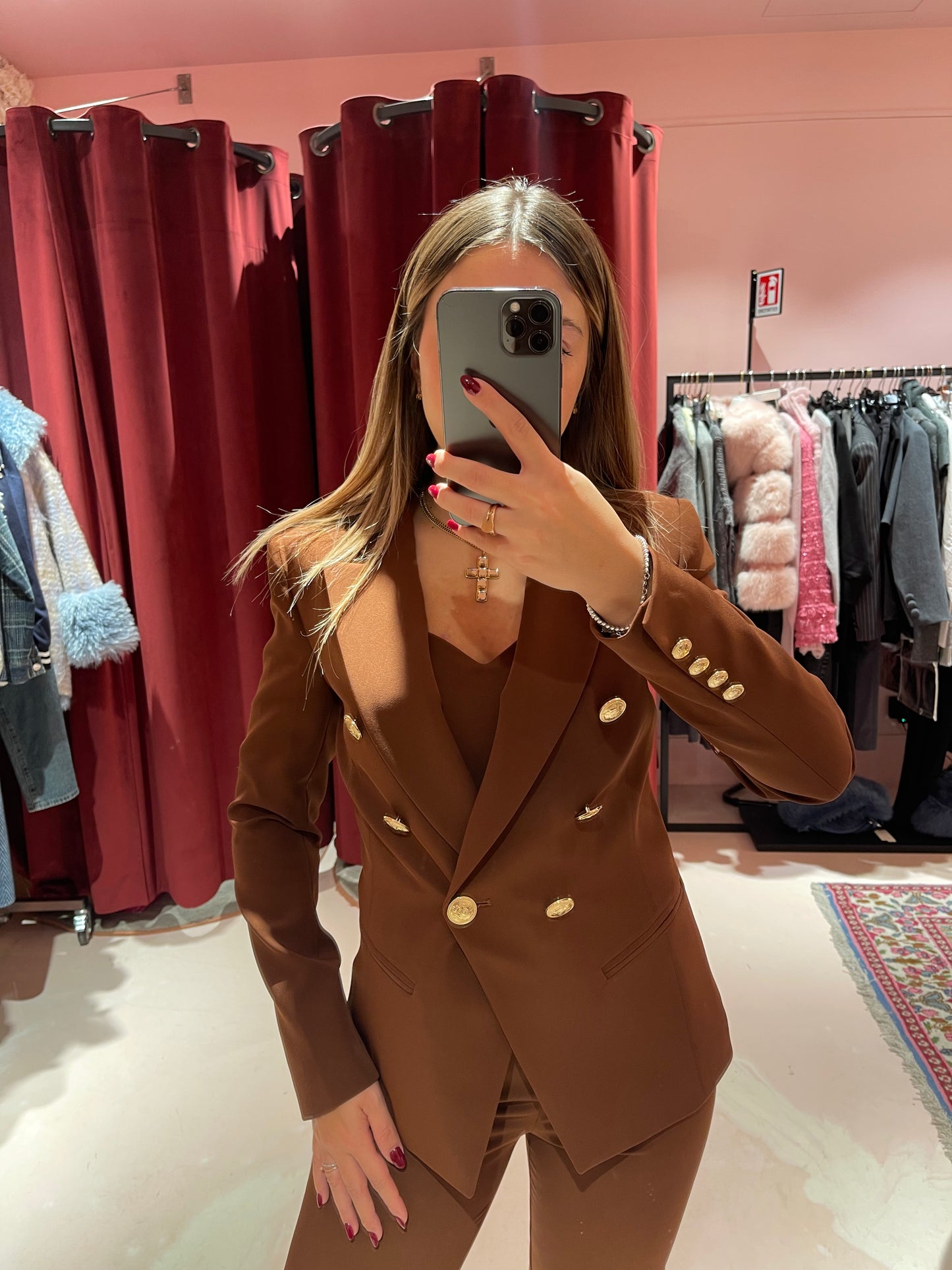 Libra Blazer Marrone Silence Limited