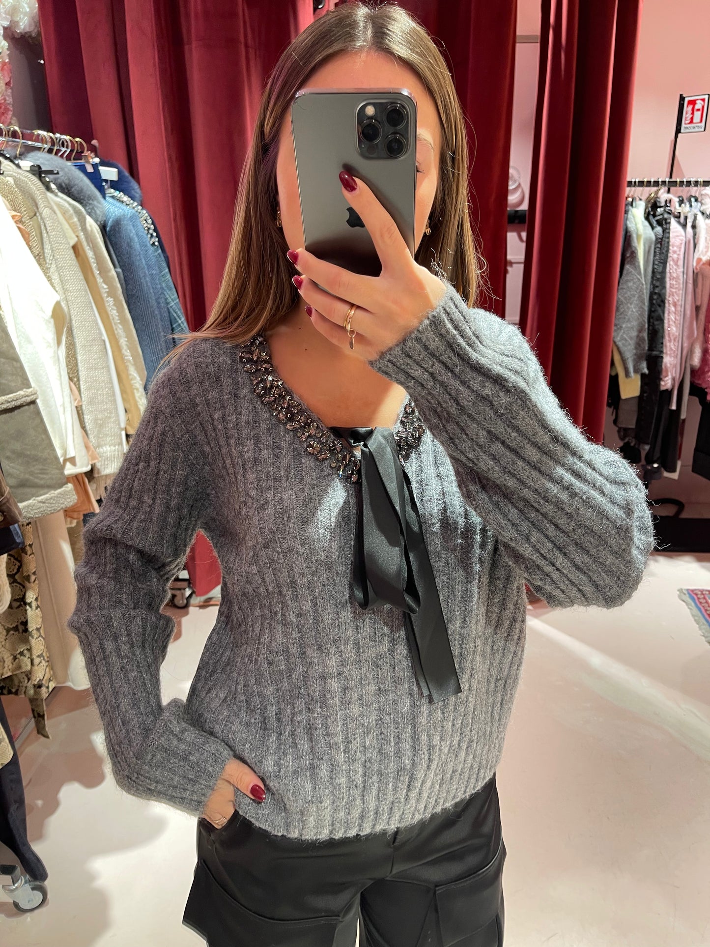 Maglione costina Lestizza Odi odi