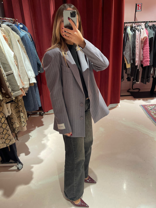 Blazer gessato grigio HINNOMINATE