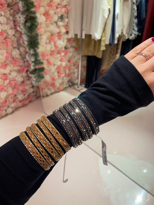 Bracciale strass aperto