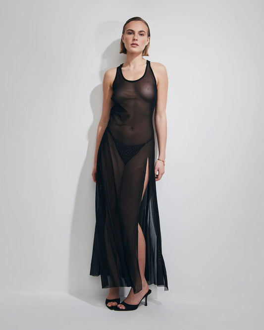 ANGELINA TULLE NERO MATINEE