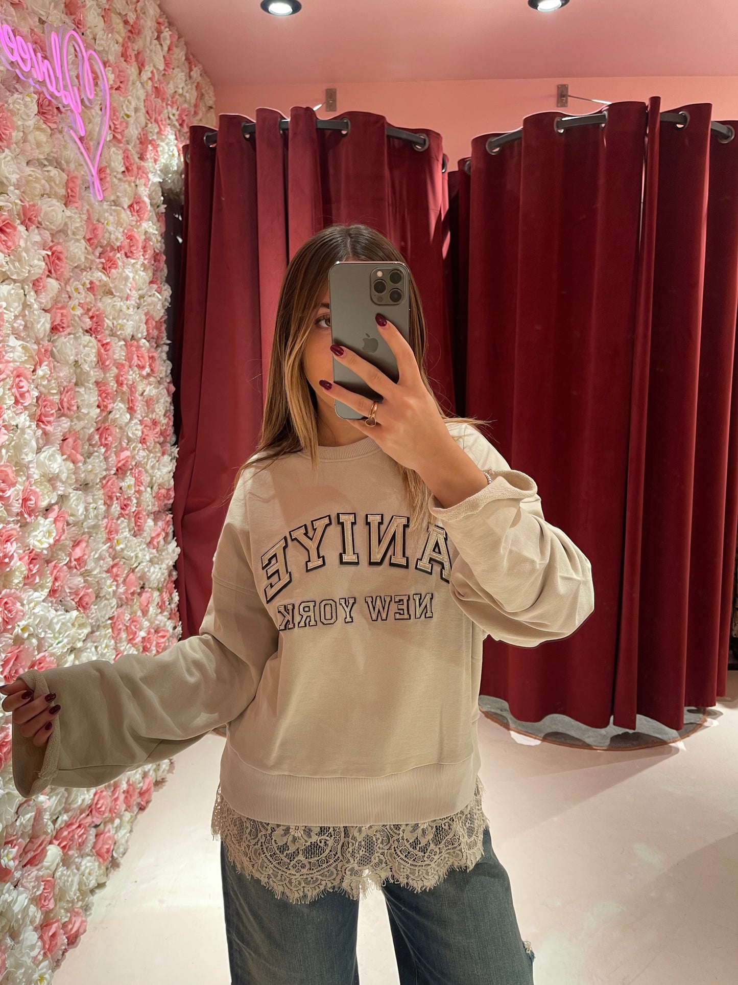 Sweatshirt lace urba Aniye By