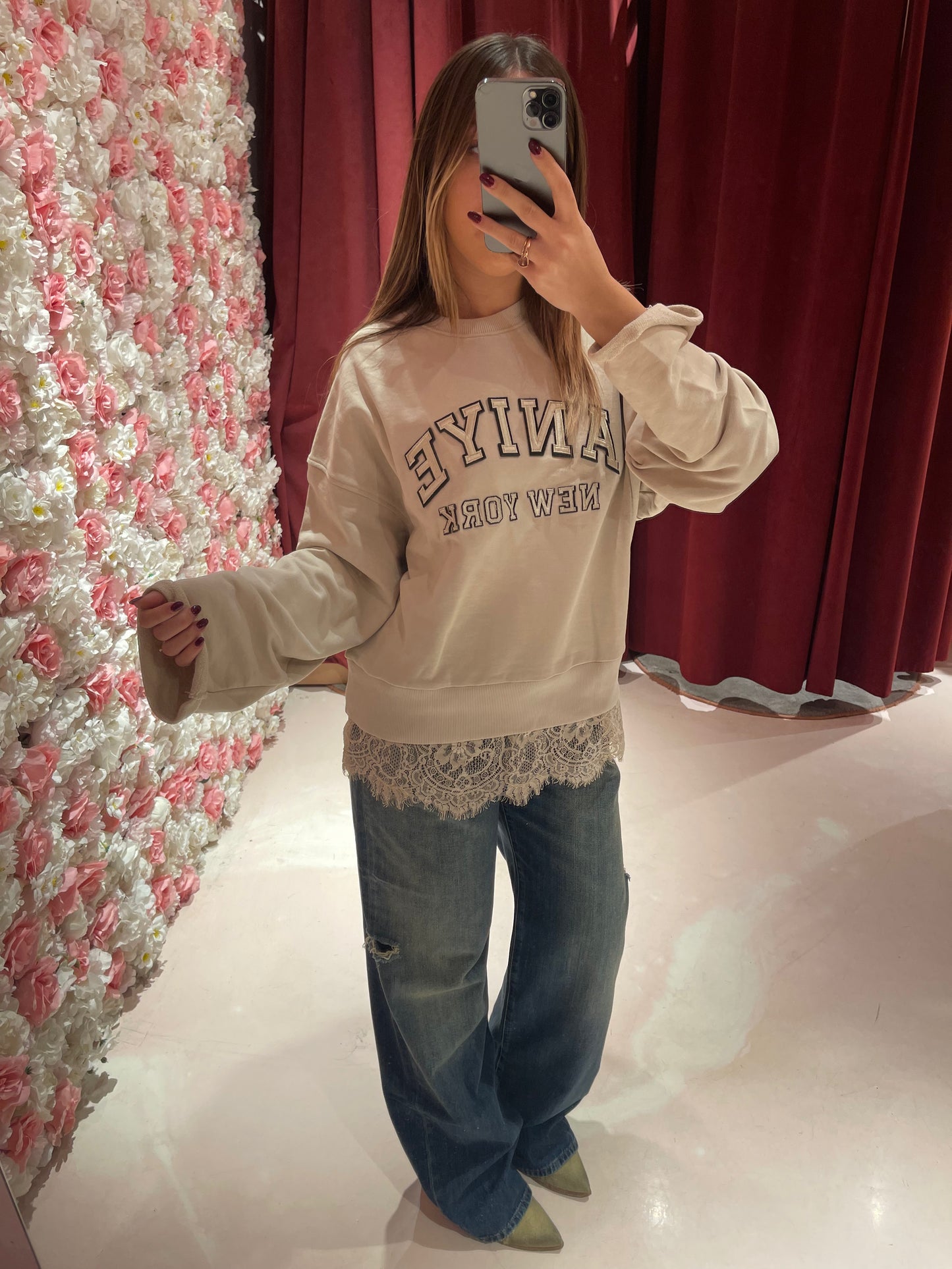 Sweatshirt lace urba Aniye By