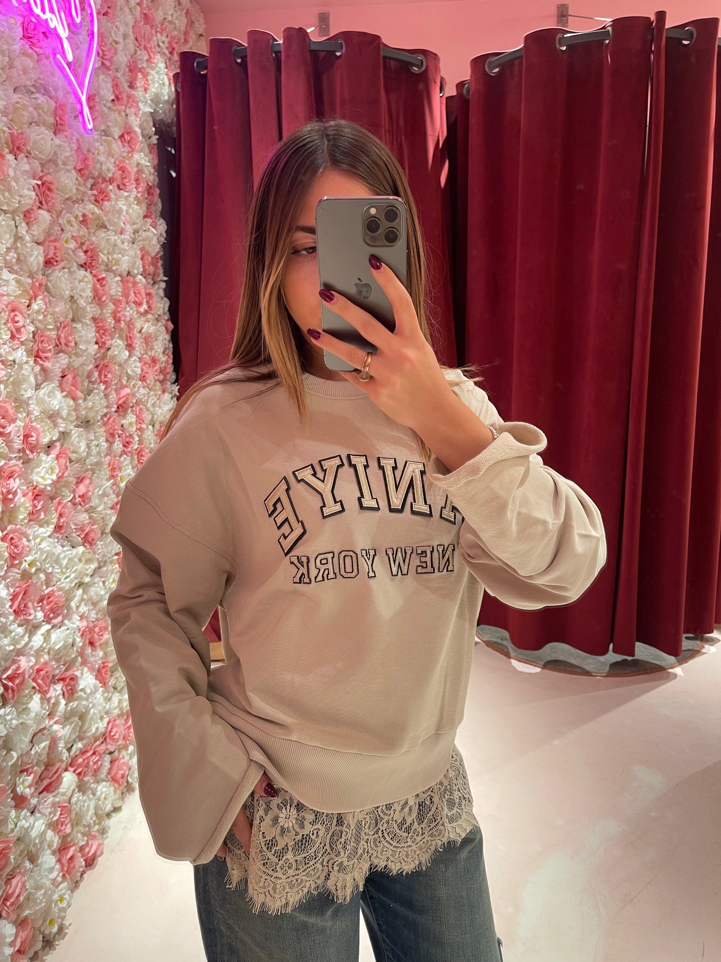 Sweatshirt lace urba Aniye By