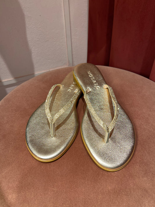 Infradito Beatriz rose gold