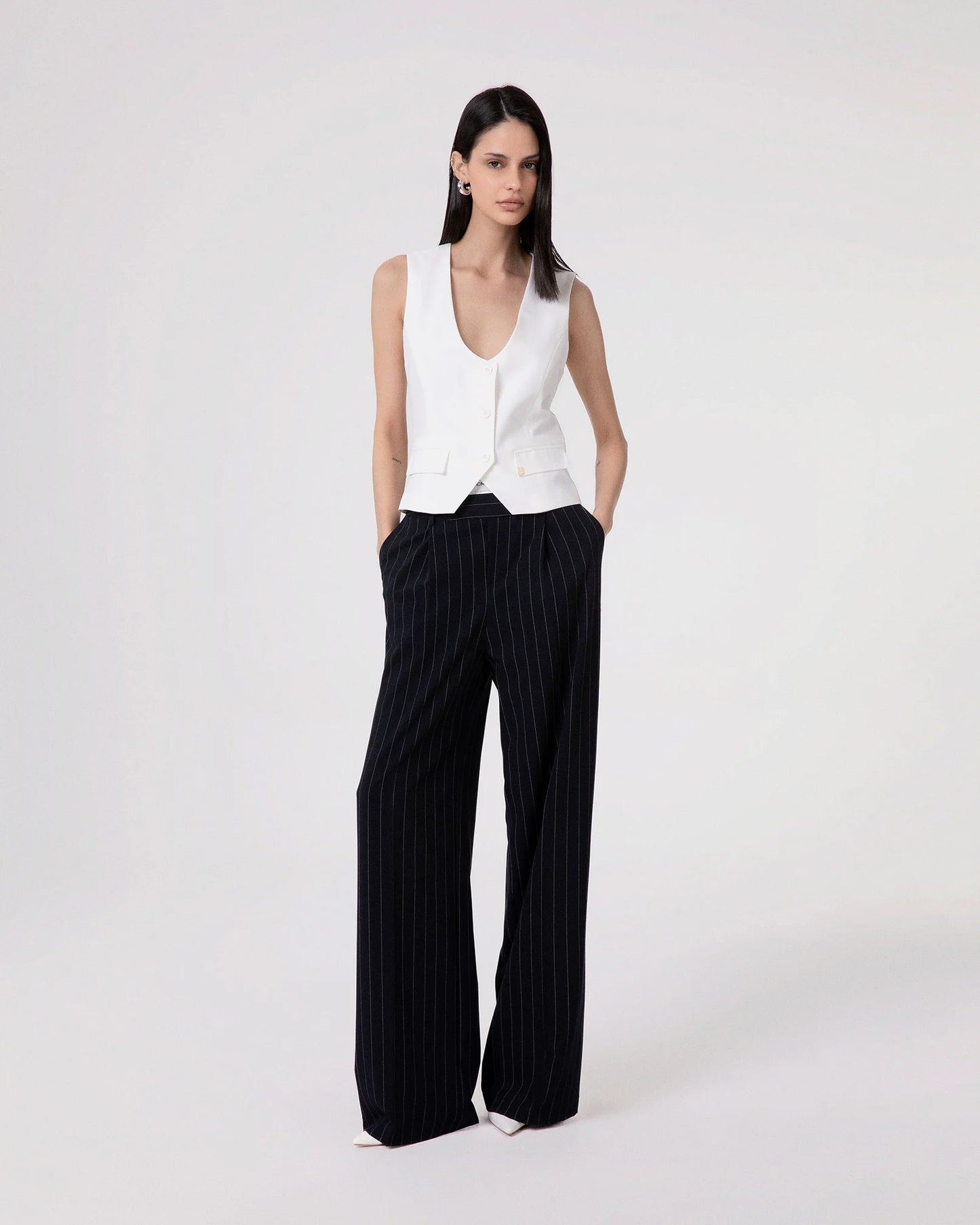 Gilet Hinnominate bianco