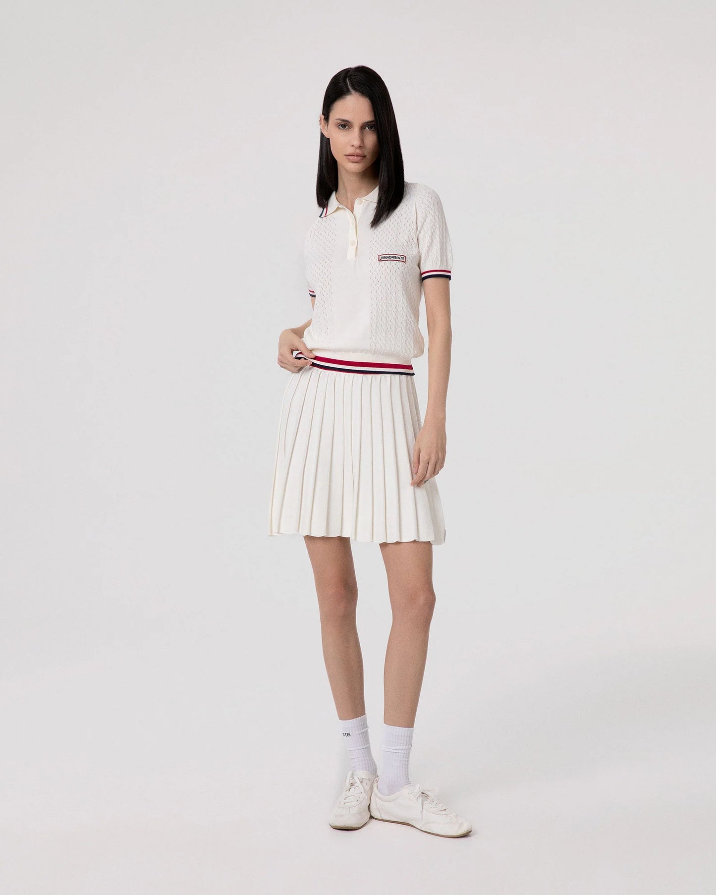 Polo m/m in maglia con collo Hinnominate