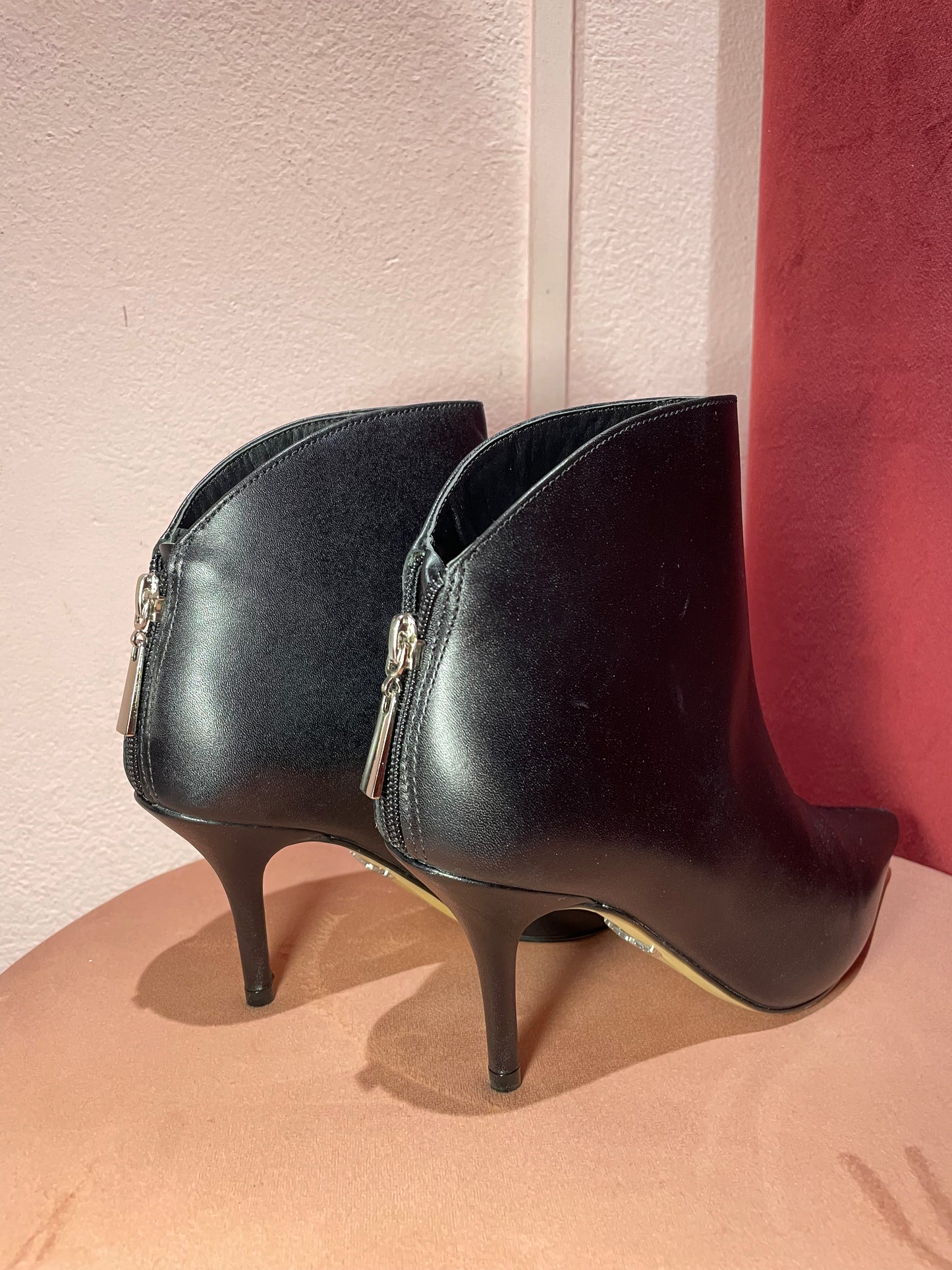 Stivaletto tacco pelle Werner