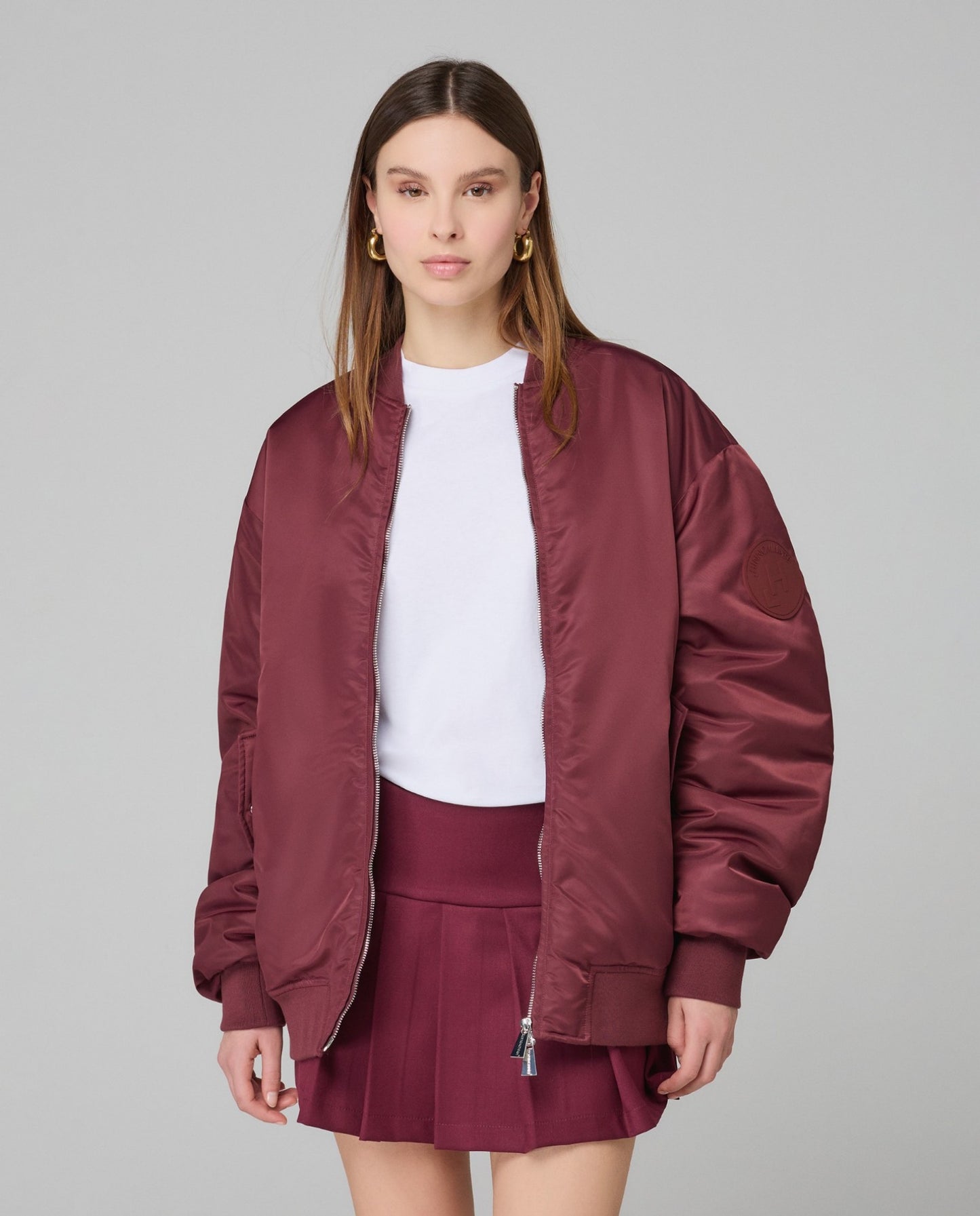 Bomber Oversize • Bordeaux HINNOMINATE