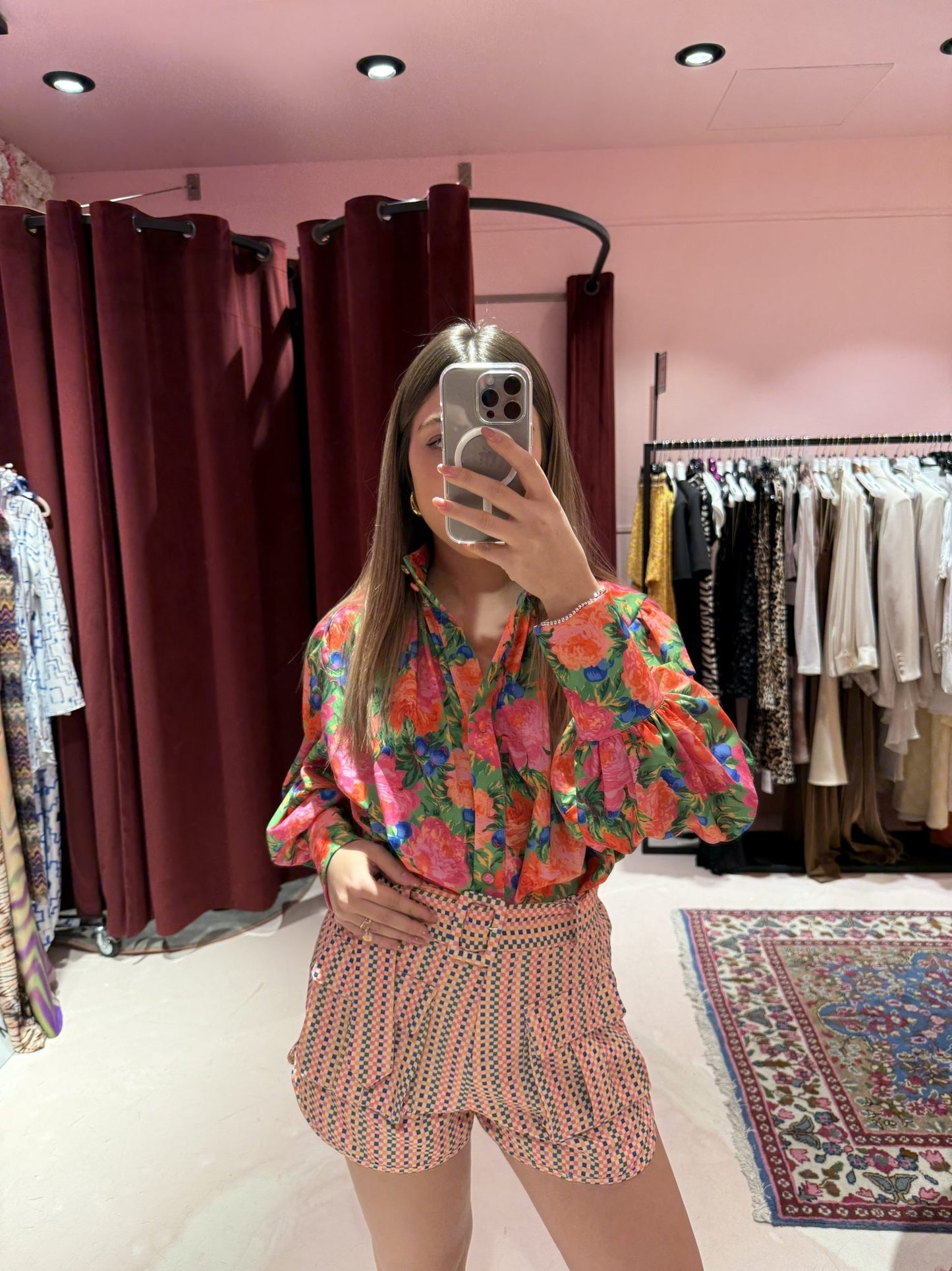 ERNESTINE CAMICIA FIORI ODI ODI