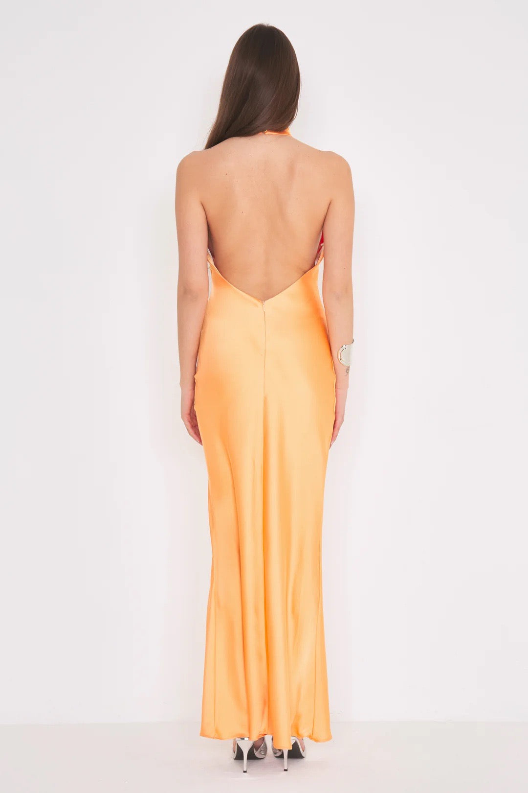 New Keira Dress Apricot Silence Limited