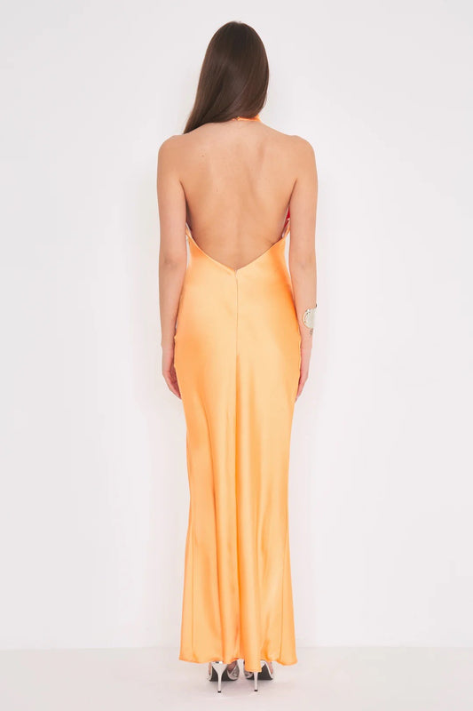 New Keira Dress Apricot Silence Limited
