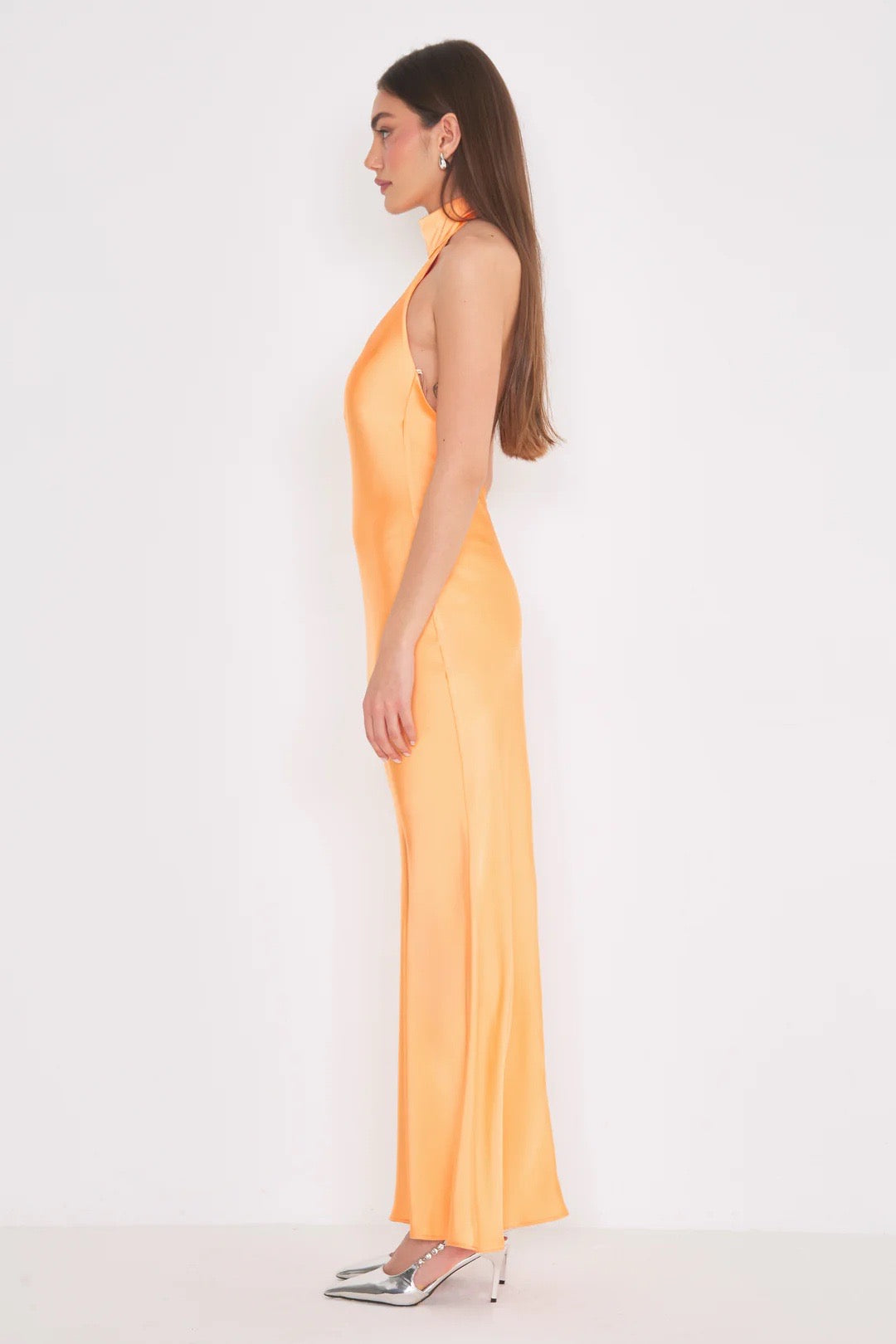 New Keira Dress Apricot Silence Limited