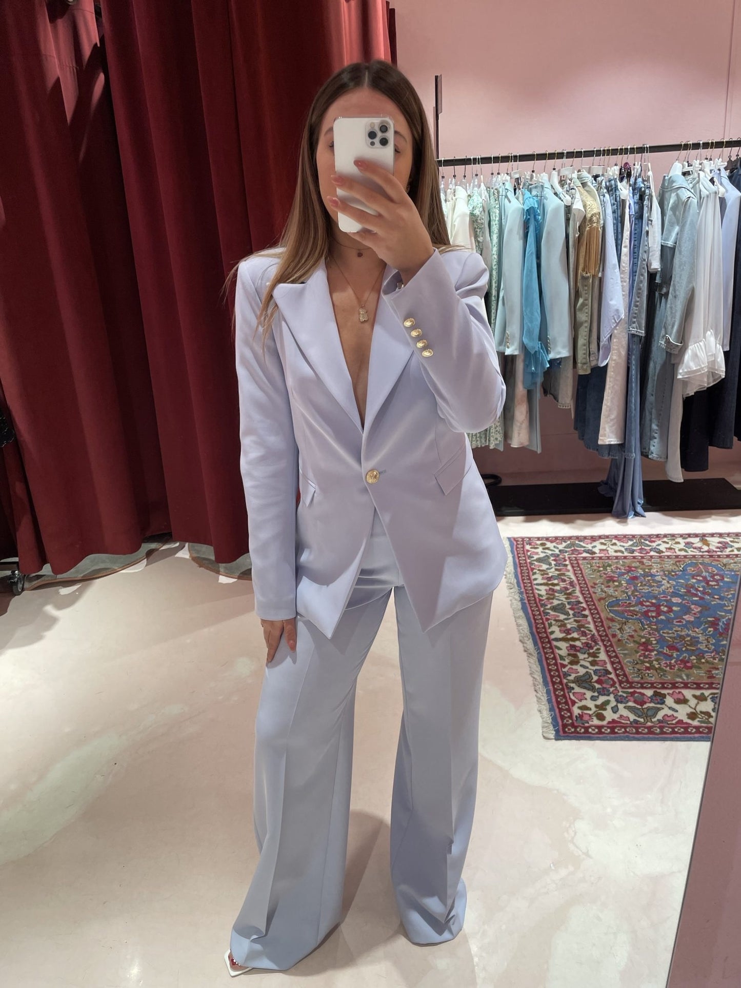 Palazzo Pants Basic Polvere Silence Limited