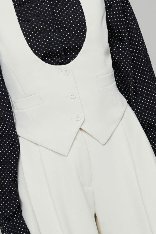 Gilet • Off white Mar de Margaritas