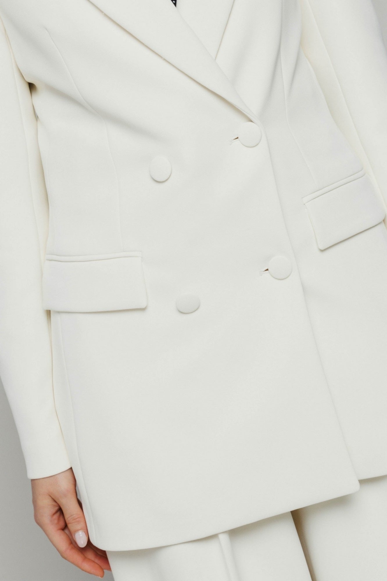 Blazer doppiopetto • Off white Mar de Margaritas